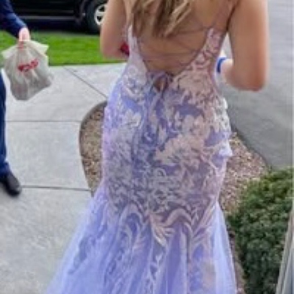 Gippers Light Purple Prom Dress - Picture 5 of 6